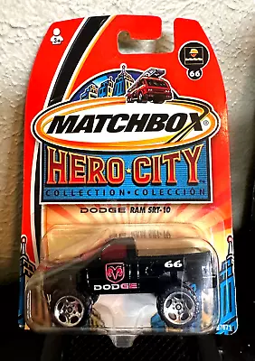 2002 Matchbox Hero City Dodge Ram Srt-10 Pickup Truck #66 4x4 • $6.50