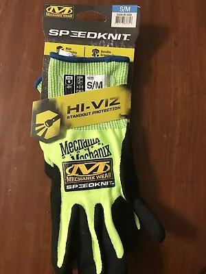 Mechanix Wear Nitrile Hi Viz Gloves S1DE91-500 • $11.99