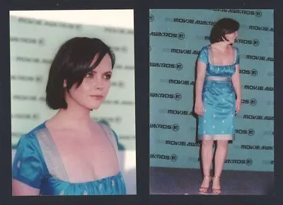 Lot Of (2) 1998 CHRISTINA RICCI MTV Movie Awards Live Candid Original Photos Nb • $12.95