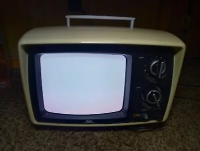 Vintage Color TV Sears Roebuck Electronics 1976 Model 564-40190600 Solid State • $130