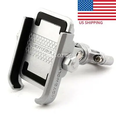 Aluminum Motorcycle Phone Holder Mount For Honda VXT1300 VTX1800 Valkyrie 1500 • $23.40