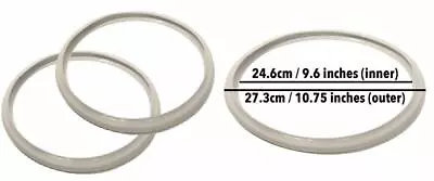 £17.88 • Buy 10 Inch Fagor Pressure Cooker Replacement Gasket (Pack Of 2) 
