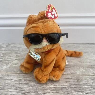 £7.99 • Buy Ty Garfield Cat The Movie  Soft Plush Sitting Position  (10”)