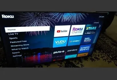 43  Philips Ultra HD 4K 2160p LCD Smart TV.  Tested. With Remote And Stands. • $75.99