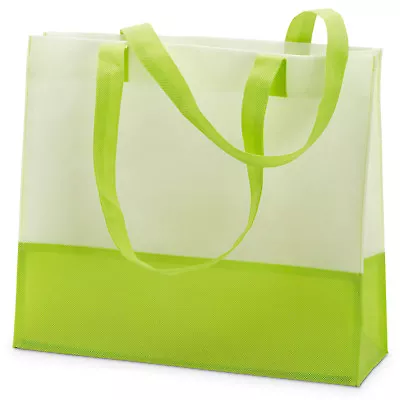 Ladies Large Beach Bag-two Tone Summer Tote Shopping Shopper Handbag • £3.49