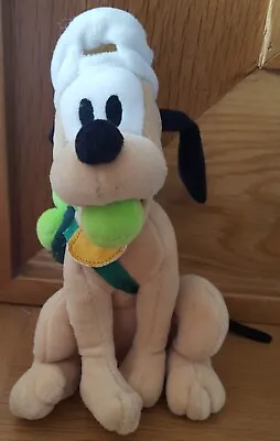 Walt Disney Vintage Pluto Dog Tennis Ball Boy 7  Beanie Soft Plush Toy RARE • £30