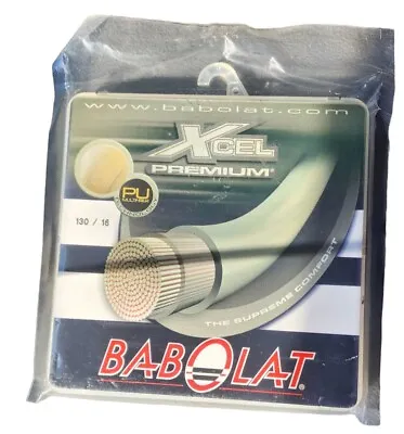 Babolat Xcel Premium 130/16 Tennis String The Supreme Comfort NEW SEALED • $14.99