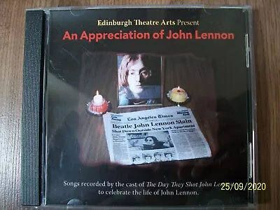 Edinburgh Theatre Arts Present An Appreciation Of John Lennon CD ( The Beatles ) • $99.60