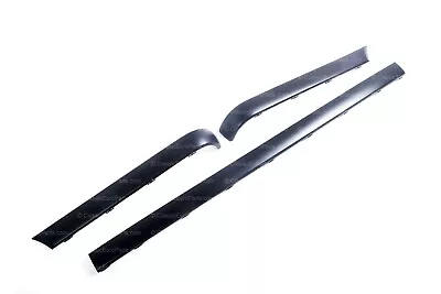 BMW E30 EURO REAR BUMPER TRIM Molding Set Late NFL Plastic 316 318 320 324 325 • $979.99