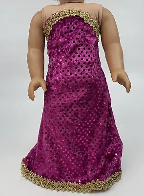 Sequin Formal Dress Fits 18  Girl Dolls Like Maplelea & American Girl • $7.29