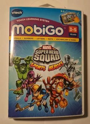 Marvel Superhero Squad: Sports Heroes [VTech MobiGo] With Case • $7.44