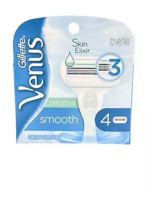 2 Pack- VENUS Smooth Sensitive Women's Razor Blade Refills - 2 X 4 Count • $14.99