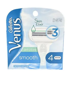 Gillette Venus Smooth Sensitive Women's Razor Blade Refills - 4pcs • $11.99