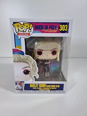 Funko Pop! Birds Of Prey Harley Quinn Black Mask Club 303 Pop Vinyl Funko  • £12.99