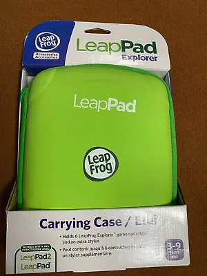 LeapFrog  Leap Pad 1 2 Or 3 Explorer Carrying Case Holds 6 Cartridges New NIB • $25.64