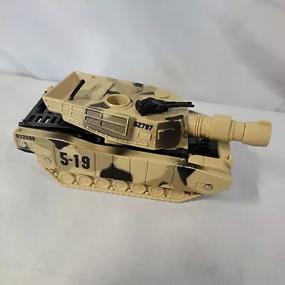 Matchbox 1998 Military Mission Bravo Sand Tiger Tank 5-19 Nice Condition • $12.44