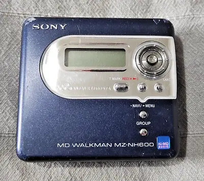 £199 • Buy Sony MiniDisc Hi-MD Walkman MZ-NH600 Recorder Mini Disc