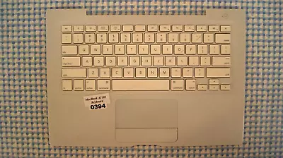 Apple MacBook 13.3  A1181 Palmrest Keyboard White  No Ship Edge. • $24.99