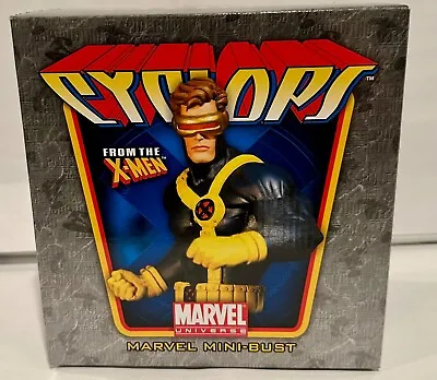 Bowen Designs Marvel Cyclops Mini Bust Statue X-Men X-Factor X-Force • $94
