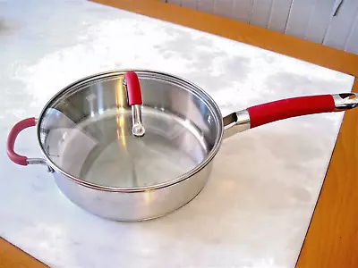 $32 • Buy Cuisinart Stainless Steel 3.5qt Saute Pan Skillet With Glass Lid