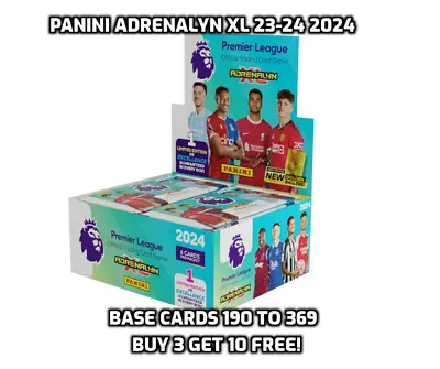 £0.99 • Buy Panini Adrenalyn Premier League Xl 23-24 2024 Base Cards #190 To #369
