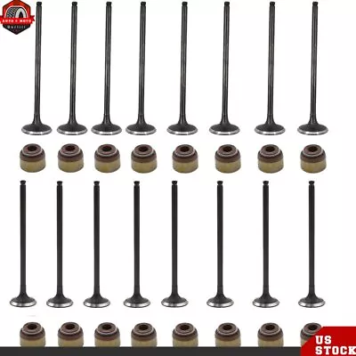 Intake Exhaust Valves D16Z6 D17A1 For Honda Civic & DEL SOL 1.6L 1.7L VTEC • $40.57