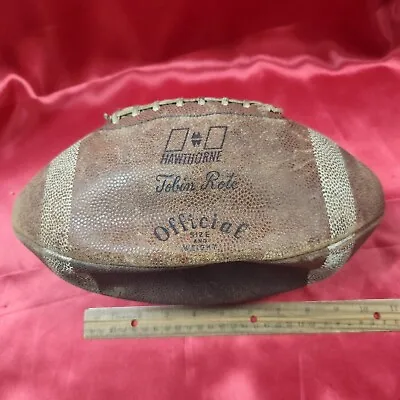 Gyro-Metric Vintage Tobin Rote Packers Hawthorne 60-5521 Leather Football • $29.99