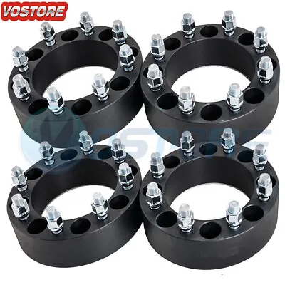 (4) 2  8x6.5 Wheel Spacers 9/16  For F-250 F-350 Dodge Ram 2500 3500 Ford E-250 • $117.50