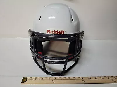 Riddell Speed 360 Medium Football Helmet (White W/ Black Face Mask) • $99.99