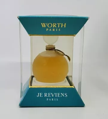 Vintage Je Reviens ~ Worth ~ 1.69 Oz EDT Splash Bottle NIB Discontinued • $40