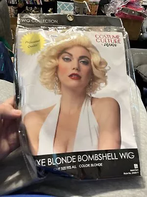 Marilyn Monroe Blonde Bombshell Adult Costume Wig • $19.99