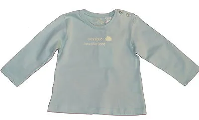 Marie Chantal Pale Blue Long Sleeved Cotton Top Various Sizes NWT  • £7.20