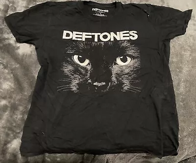 Deftones Tshirt “Black Cat” XL Men’s Black • $10