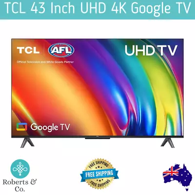 TCL 43 Inch UHD 4K Google TV 43P745 Google Smart TV Dolby Atmos Sound • $635.95