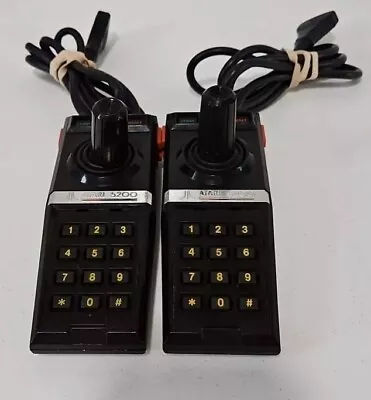 Vintage OEM Atari 5200 Keypad Controller ASIS LOT OF 2 • $39.99