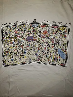 Vintage 1994 Jerry Garcia  Where's Jerry?  (Waldo) Grateful Dead XL Shirt RARE!  • $200