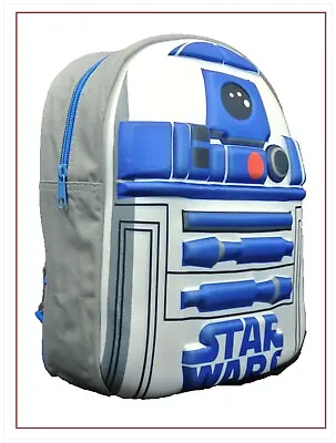 £10.99 • Buy Boys Official Star Wars R2D2 3D Backpack Kids Character Rucksack School Bag BNWT