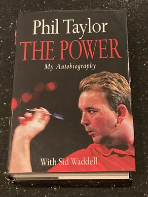 £25.99 • Buy SIGNED PHIL TAYLOR AUTOBIOGRAPHY BOOK HB - THE POWER - 16 X WORLD DARTS CHAMP