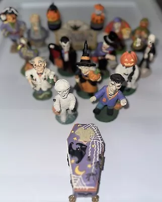 Midwest Of Cannon Falls Creepy Hollow Halloween Vintage Figures Lot Of 17 • $100