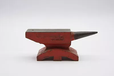 Red Mini Anvil CHIZ Metal Vintage Small Desk Jewelry Tool Watchmaker's USSR • $44