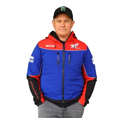 Honda BSB Genuine Merchandise British Super Bikes Motorcycle Softshell Jacket • £64.99