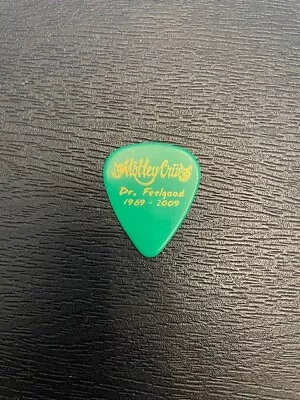 Motley Crue / Nikki Sixx / 2009 / Tour Guitar Pick • $2