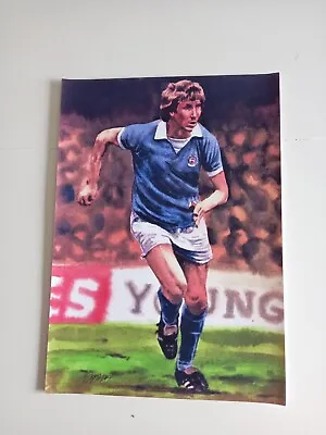 Original Art Print After Bygone Legend Football Colin Bell Manchester City • £5.95