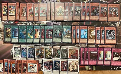 XX-Saber Deck - Tengu Plant Format - Super Rare Faultroll Hyunlei Yugioh • $102