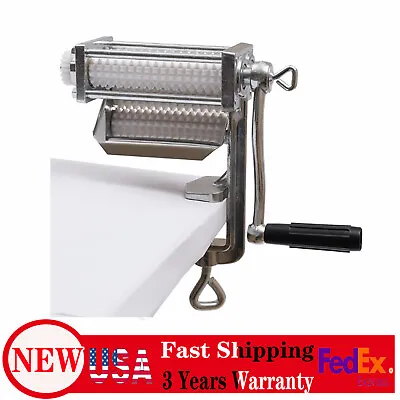 Meat Tenderizer Hand Crank Flatten Butchers Tool Cuber Steak Machine KitchenTool • $48