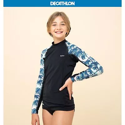 £16.98 • Buy Olaian Sun Top Rash Vest Long Sleeve Swim Sun Protection