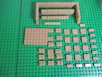 Lego Dark Tan Masonary Bricks And Parts Winter Cottage 86 Pieces • $9.99