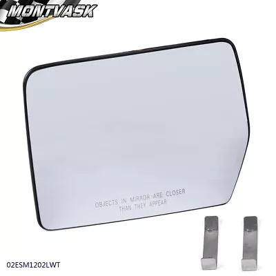 Driver Left Side Power Mirror Glass Fit For 04-10 Ford F150 F-150 Mark LT Pickup • $11.21
