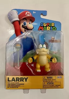 JAKKS Pacific 4  Larry Koopa SUPER MARIO Action Figure World Of Nintendo Rare • $20