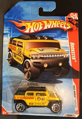 Hot Wheels ROCKSTER Race World Beach Mattel Diecast 2009 ~ S Scale 1/64 Trains 2 • $1.69